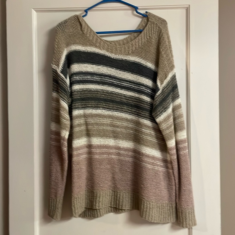 Multicolored Striped Sweater